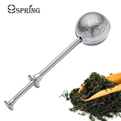 tea strainer stainless steel tea infuser mesh tea ball infuser filter reusable loose leaf strainer bag brew herb tea accessories